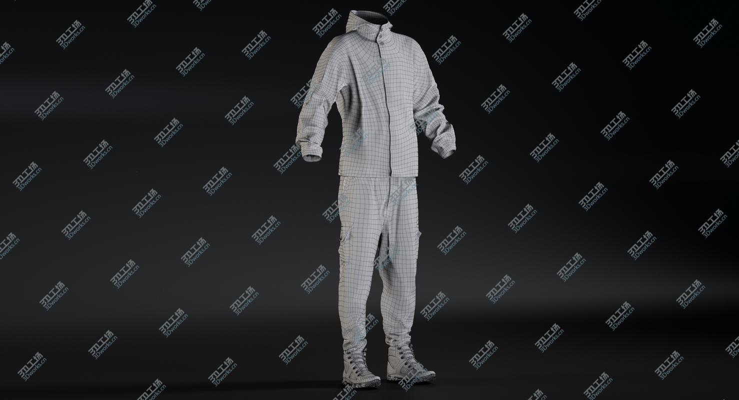 images/goods_img/20210319/Military Green Uniform With Boots 2 (2 cloth sides) model/4.jpg